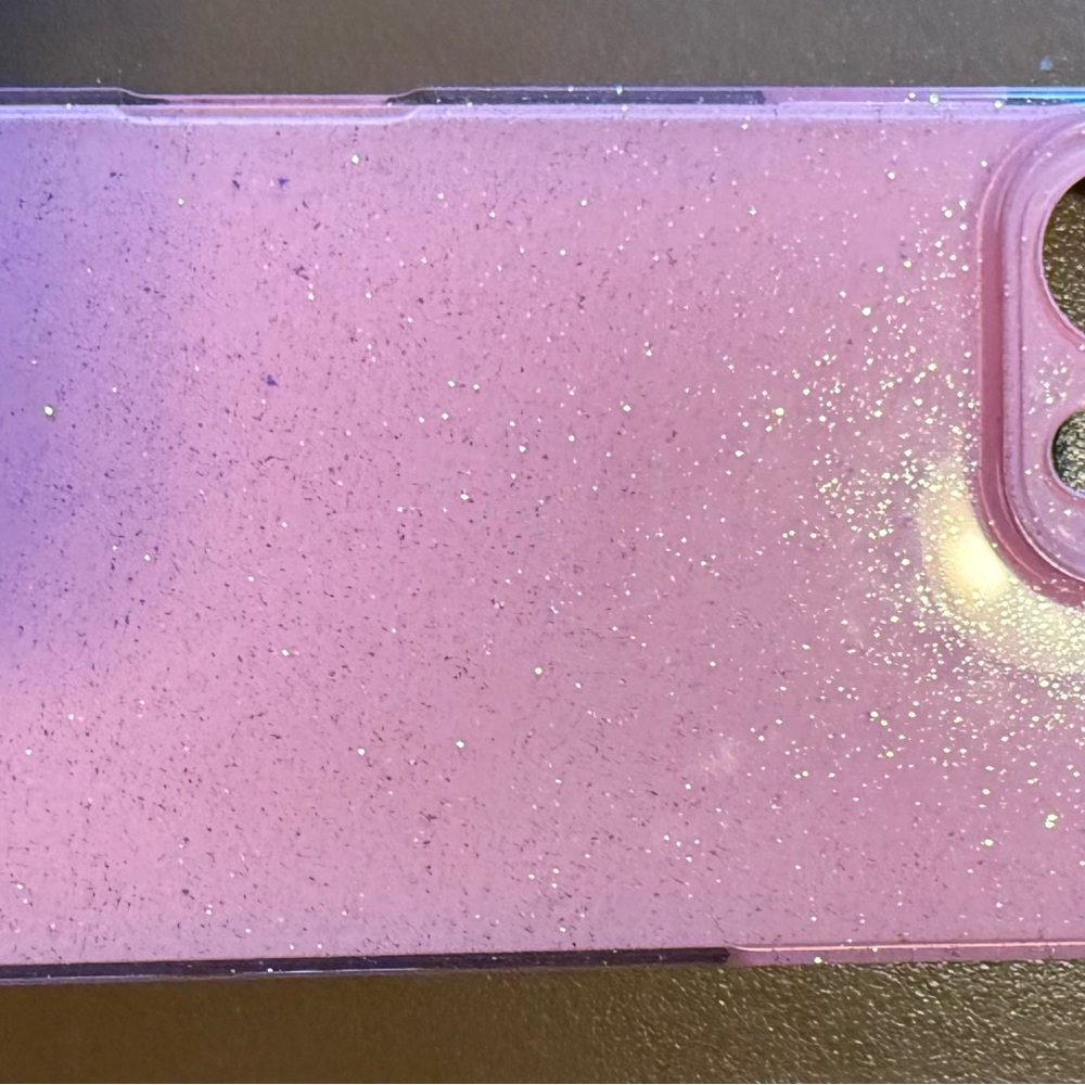 Glitter Pink iPhone Case 16 pro max